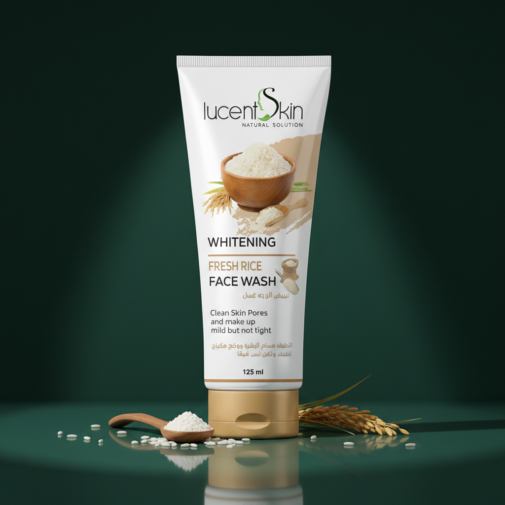 Glow Naturally with Our Rice Facewash