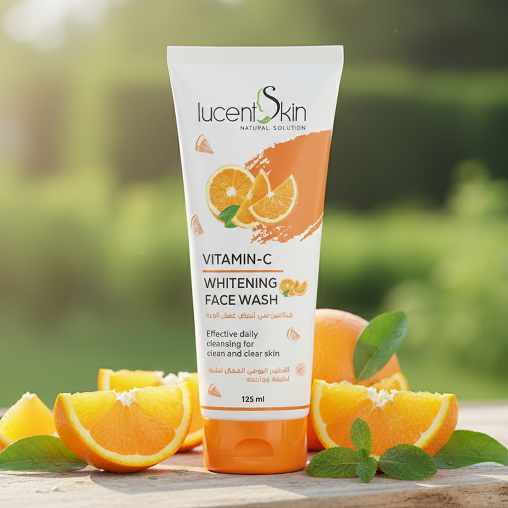 Lucent Skin Vitamin C Whitening Facewash – Brighten & Refresh Your Skin!